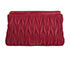 Matelasse Clutch, front view